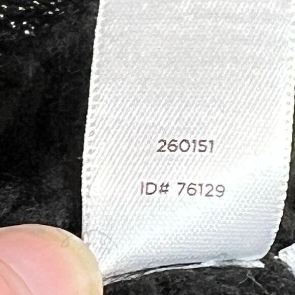 Loft black and metallic silver striped wool blend sweater size XL - Picture 15 of 16